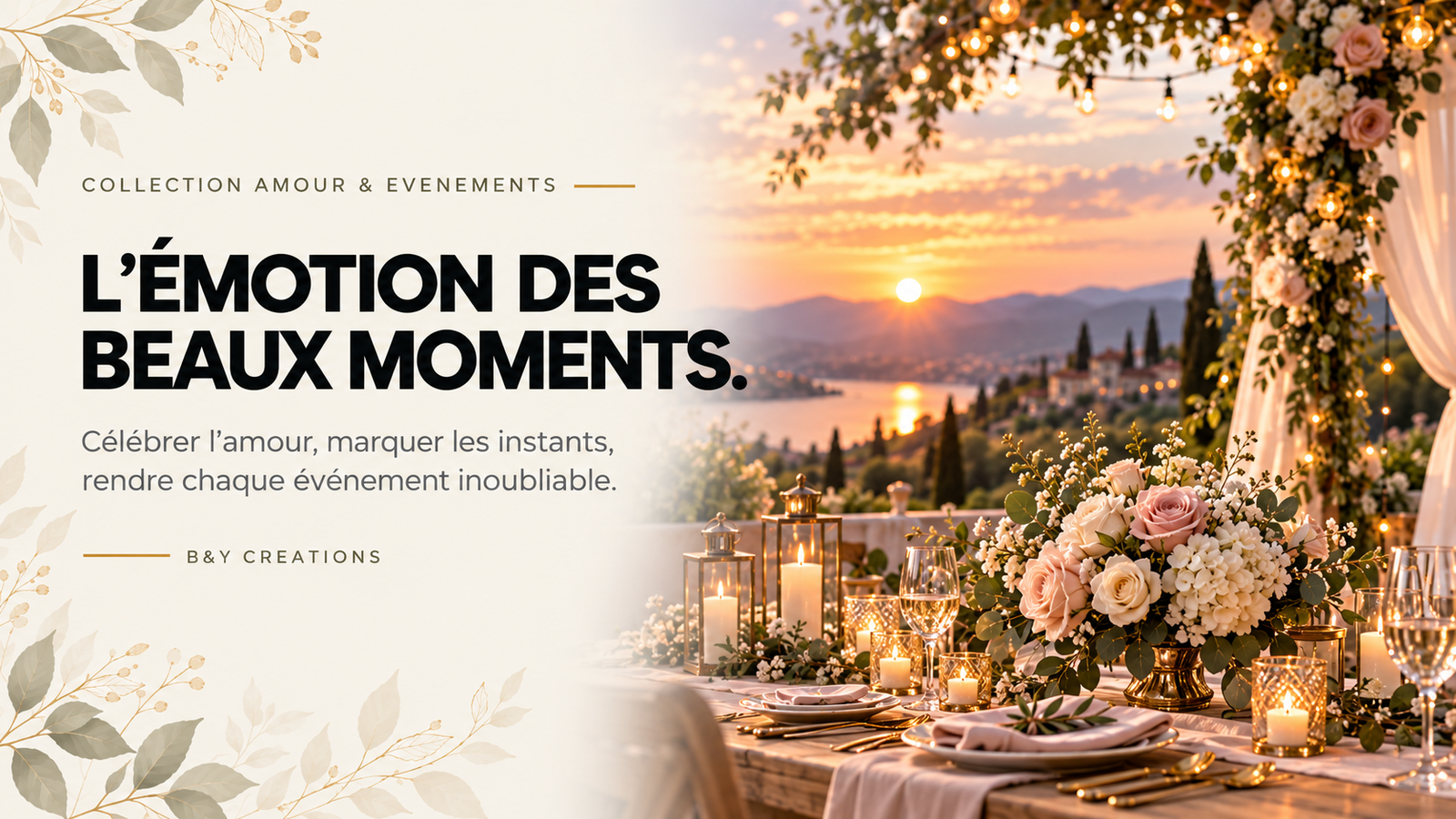 Collection Amour & événements